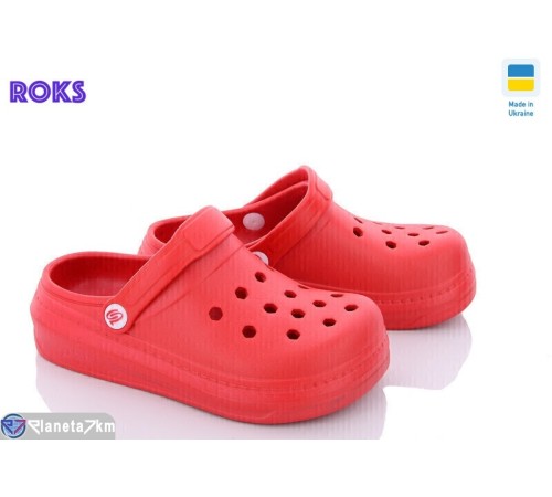 Кроки дитячі на літо (6 пар р.31-35) червоний  "Roks"