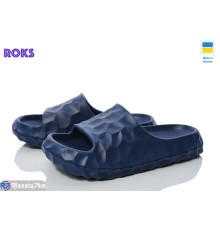 Шлепки жіночі на літо (8 пар р.36-40) синій  "Roks"