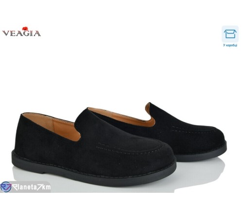 Туфлі жіночі на весну/осінь (8 пар р.36-41) чорний  "Veagia-ADA"