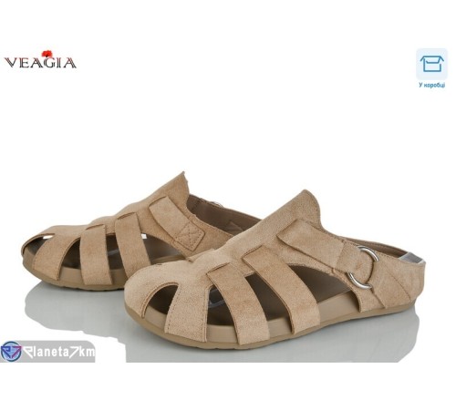 Шлепки жіночі на літо (8 пар р.36-41) бежевий  "Veagia-ADA"