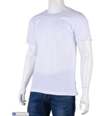 Футболка чоловіча на літо (5 шт. р.сетка 2XL-6XL) білий  "Danko"