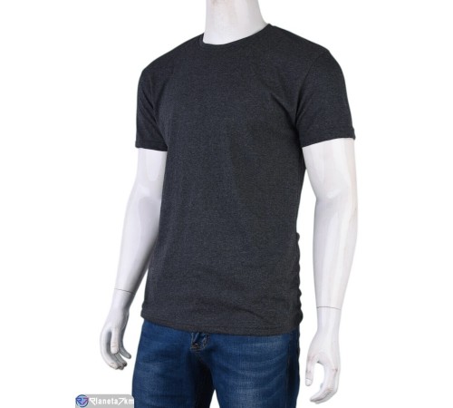 Футболка чоловіча на літо (5 шт. р.сетка 2XL-6XL) сірий  "Danko"