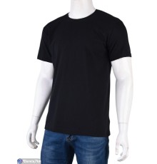 Футболка чоловіча на літо (5 шт. р.сетка 2XL-6XL) чорний  "Danko"