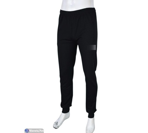 Чоловічі спортивні штани на весну/осінь (5 шт. р.сетка 46-54) чорний  "Danko"