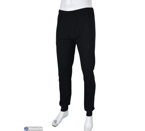Чоловічі спортивні штани на весну/осінь (5 шт. р.сетка 46-54) чорний  "Danko"