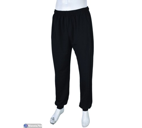 Чоловічі спортивні штани на весну/осінь (5 шт. р.сетка 56-64) чорний  "Danko"