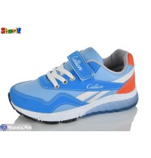 Дитячі кросівки на весну/осінь (8 пар р.31-35) синій  "Sharif"