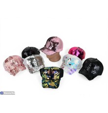 Кепка жіноча на літо (5 шт. р.сетка 56-58) мікс  "Enigma"