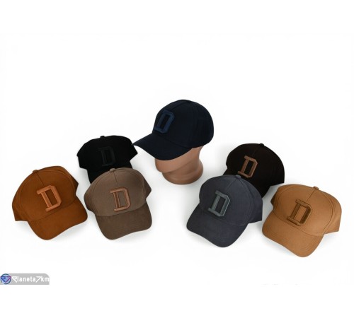 Кепка чоловіча на літо (5 шт. р.сетка 56-58) мікс  "Enigma"