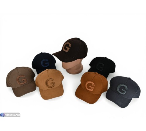 Кепка чоловіча на літо (5 шт. р.сетка 56-58) мікс  "Enigma"