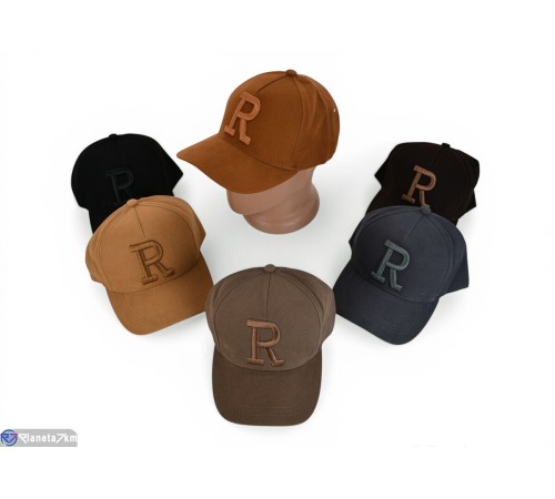 Кепка чоловіча на літо (5 шт. р.сетка 56-58) мікс  "Enigma"