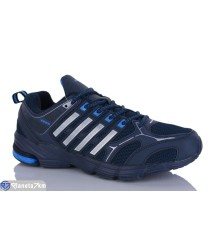 Кросівки чоловічі на весну/осінь (8 пар р.47-50) синій  "DEVER"