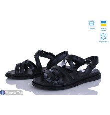 Босоніжки жіночі на літо (6 пар р.36-40) чорний  "Linda"