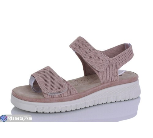 Босоніжки жіночі на літо (8 пар р.37-41) рожевий  "Terona"