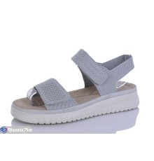 Босоніжки жіночі на літо (8 пар р.37-41) сірий  "Terona"