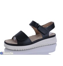 Босоніжки жіночі на літо (8 пар р.37-41) чорний  "Terona"