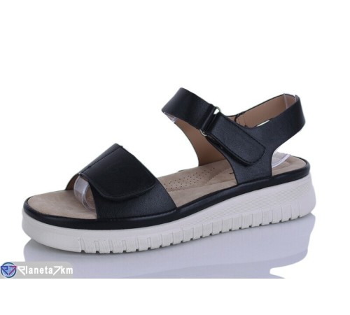 Босоніжки жіночі на літо (8 пар р.37-41) чорний  "Terona"