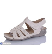 Босоніжки жіночі на літо (8 пар р.37-42) бежевий  "Terona"