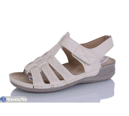 Босоніжки жіночі на літо (8 пар р.37-42) бежевий  "Terona"