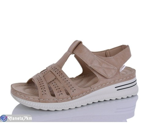 Босоніжки жіночі на літо (8 пар р.37-42) коричневий  "Terona"