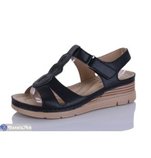 Босоніжки жіночі на літо (8 пар р.37-41) чорний  "Terona"