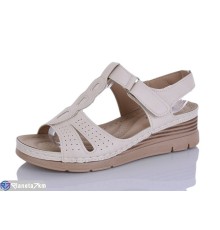 Босоніжки жіночі на літо (8 пар р.37-41) бежевий  "Terona"