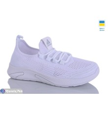 Кросівки жіночі на літо (10 пар р.36-41) білий  "MURMUR"