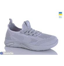 Кросівки жіночі на літо (10 пар р.36-41) сірий  "MURMUR"