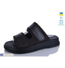 Шлепки жіночі на літо (6 пар р.36-40) коричневий  "Marmilad"