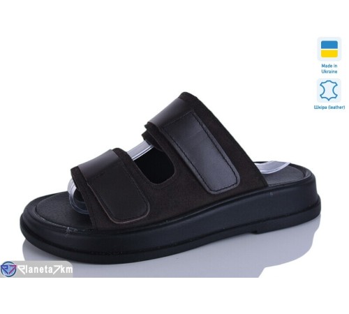 Шлепки жіночі на літо (6 пар р.36-40) коричневий  "Marmilad"