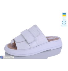 Шлепки жіночі на літо (6 пар р.36-40) білий  "Marmilad"