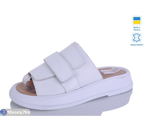 Шлепки жіночі на літо (6 пар р.36-40) білий  "Marmilad"