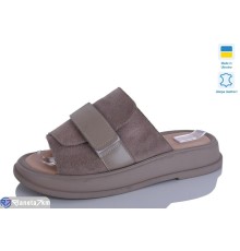 Шлепки жіночі на літо (6 пар р.36-40) бежевий  "Marmilad"