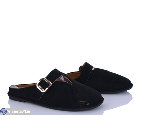 Шлепки жіночі на літо (8 пар р.36-41) чорний  "LOREDANA"