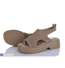 Босоніжки жіночі на літо (8 пар р.36-41) хакі  "LOREDANA"