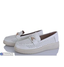 Туфлі жіночі на літо (8 пар р.36-41) бежевий  "LEVLU"