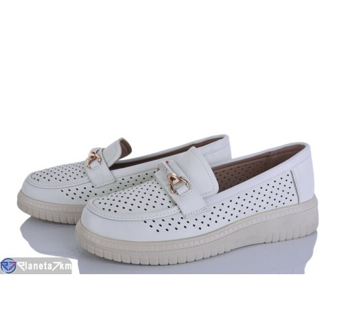 Туфлі жіночі на літо (8 пар р.36-41) бежевий  "LEVLU"