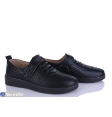 Туфлі жіночі на літо (8 пар р.36-41) чорний  "LEVLU"