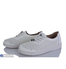 Туфлі жіночі на літо (8 пар р.36-41) бежевий  "LEVLU"