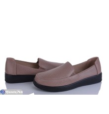 Туфлі жіночі на літо (8 пар р.36-41) коричневий  "LEVLU"