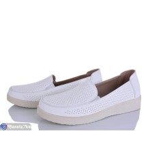 Туфлі жіночі на літо (8 пар р.36-41) білий  "LEVLU"