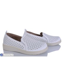 Туфлі жіночі на літо (8 пар р.36-41) білий  "LEVLU"