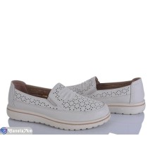 Туфлі жіночі на літо (8 пар р.36-41) бежевий  "LEVLU"