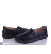 Туфлі жіночі на літо (8 пар р.36-41) чорний  "LEVLU"