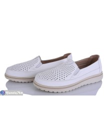 Туфлі жіночі на літо (8 пар р.36-41) білий  "LEVLU"