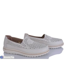 Туфлі жіночі на літо (8 пар р.36-41) коричневий  "LEVLU"