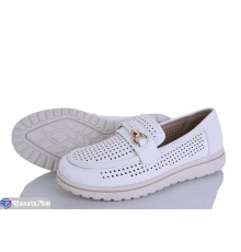 Туфлі жіночі на літо (8 пар р.36-41) білий  "LEVLU"