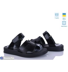 Шлепки жіночі на літо (8 пар р.36-41) чорний  "FOX"