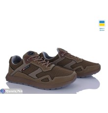 Кросівки чоловічі на весну/осінь (8 пар р.40-45) коричневий  "OLLA"