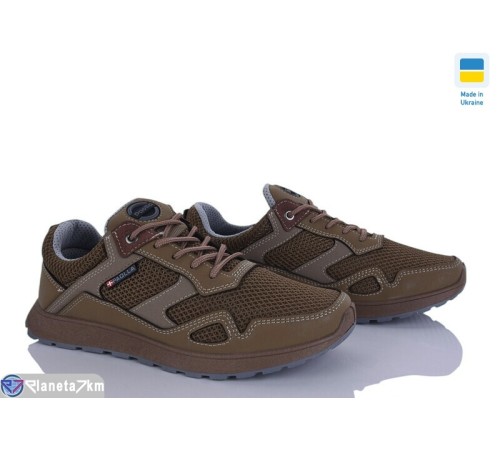Кросівки чоловічі на весну/осінь (8 пар р.40-45) коричневий  "OLLA"